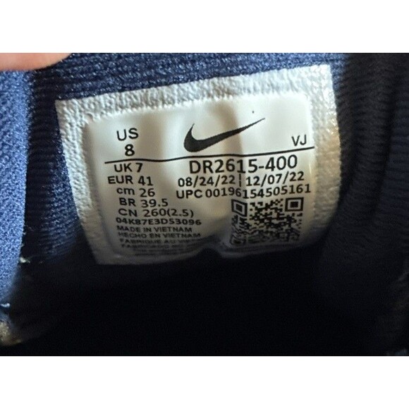 Nike ZoomX Invincible Run FK 3 College Navy Men Size 8 Running Shoes DR2615-400 - Picture 6 of 6